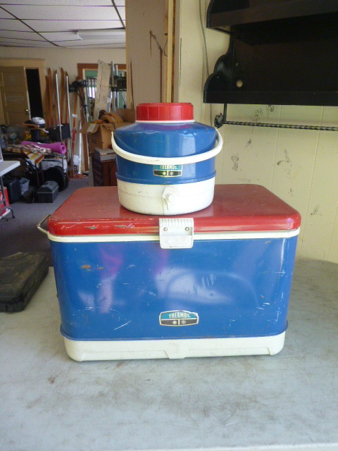 Cooler and Water Jug