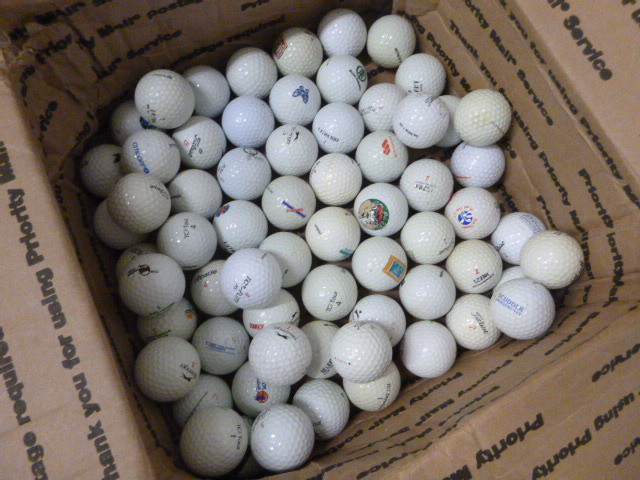Box of Golf Balls