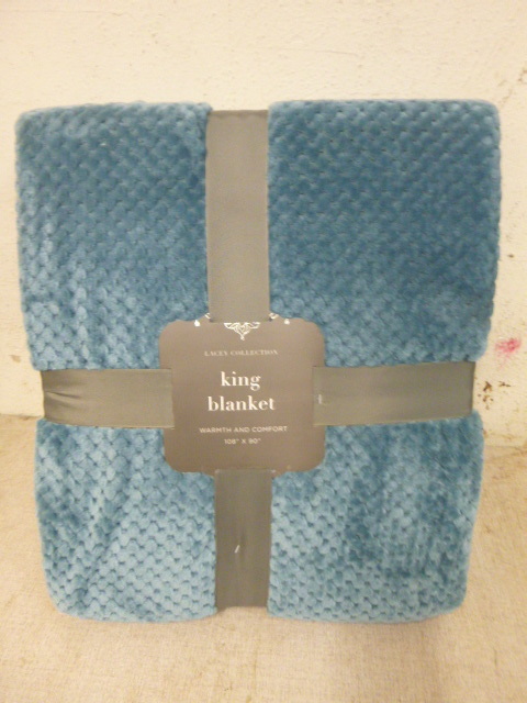 Lacey Collection King Blanket