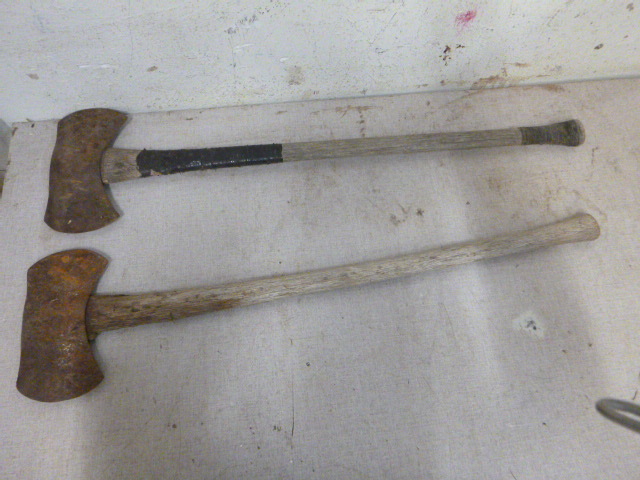 2 Double Bit Axes