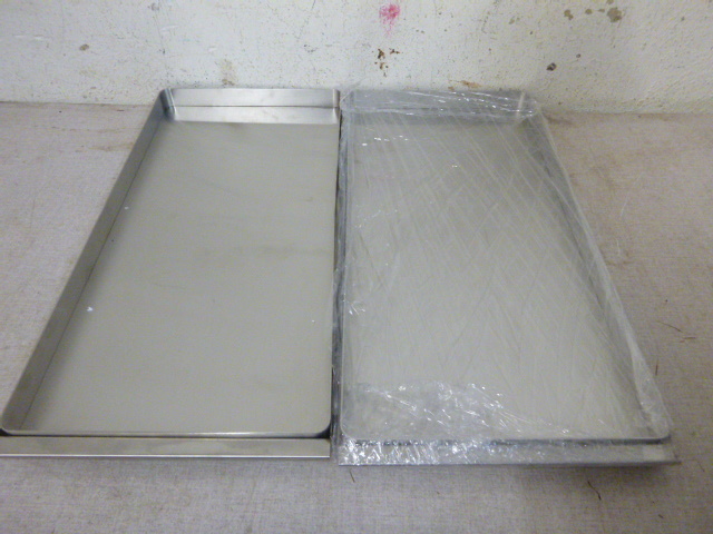 2 Stainless Steel Pans