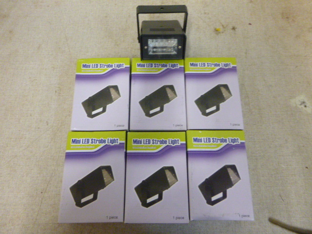 7 Mini LED Strobe Lights