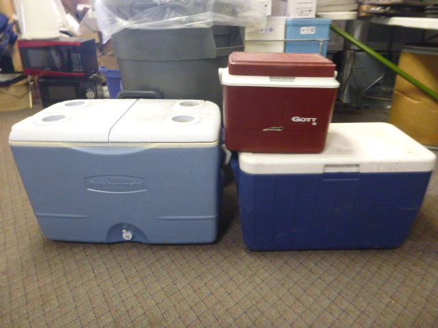 3 Coolers