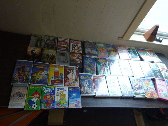 Miscellaneous VHS and DVD Movies