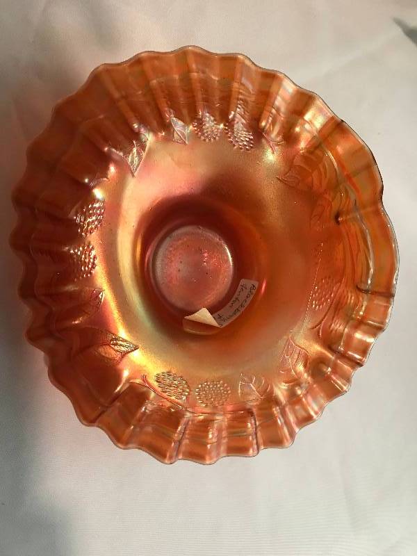 lot 170 image: Fenton, Blackberry Spray, Marigold, Hat, Jack in the pulpit