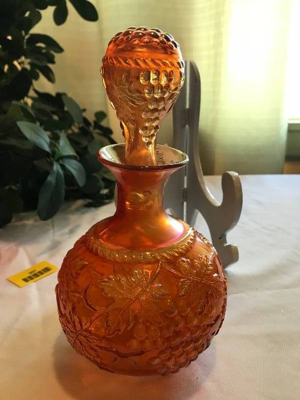 lot 207 image: Northwood grape and cable Marigold cologne bottle