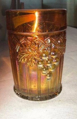 lot 314 image: Northwood, grape and Gothic arches, marigold, tumbler