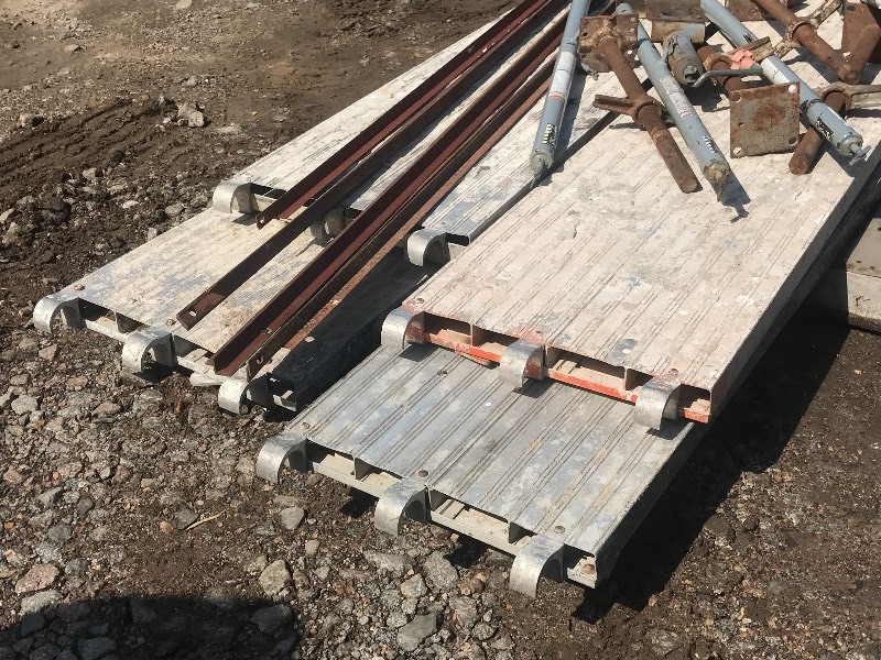 Pallet Of Scaffolding folding