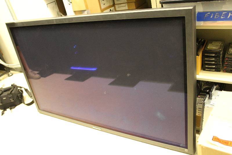lot 121 image: 2007 Panasonic High Definition Plasma Display 65in. TV