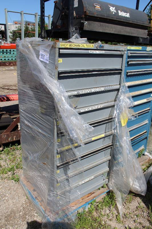 lot 151 image: ToolParts Chest w 9-Drawers