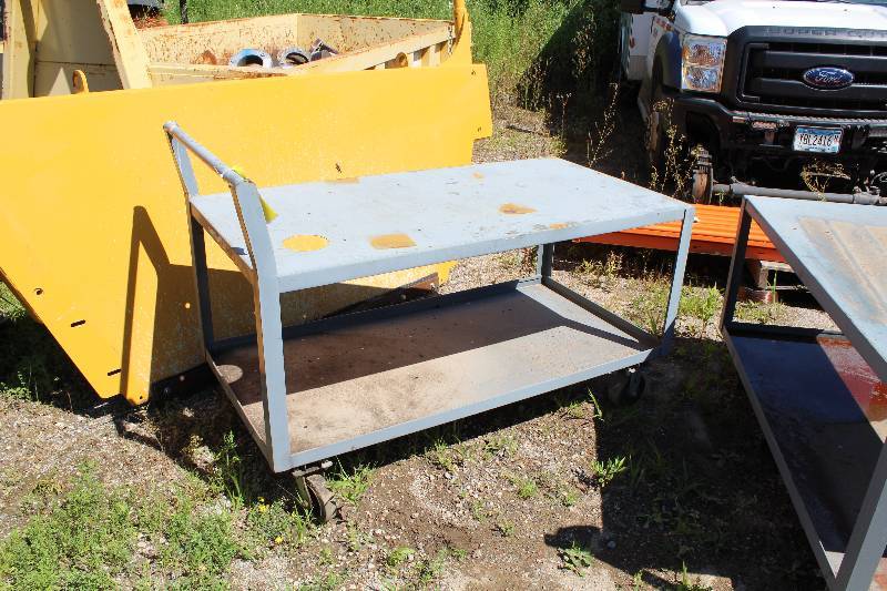 lot 163 image: Metal Cart