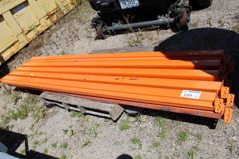 lot 189 image: Lot of (10) Pallet Racking - Beams