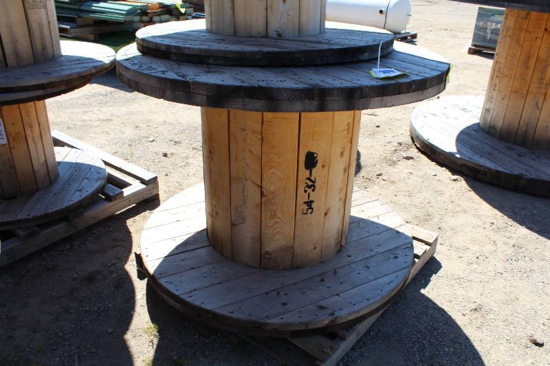 lot 178 image: Wood Wire Spool