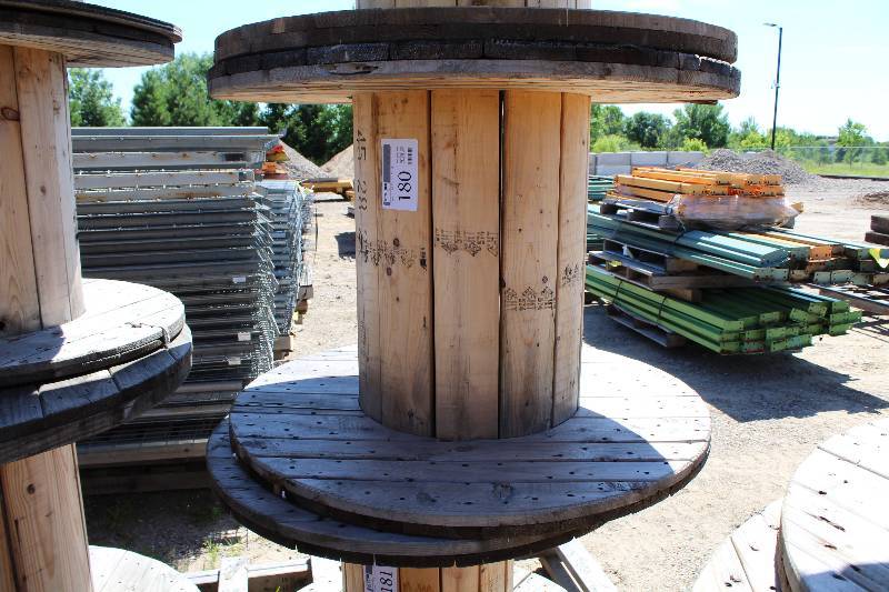 lot 180 image: Wood Wire Spool