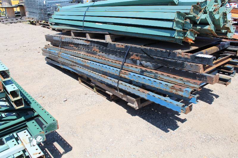 lot 211 image: Lot of (8) Pallet Racking - Uprights