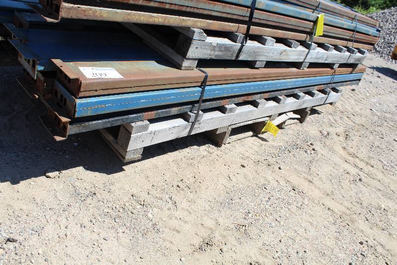 lot 209 image: Lot of (20) Pallet Racking - Beams