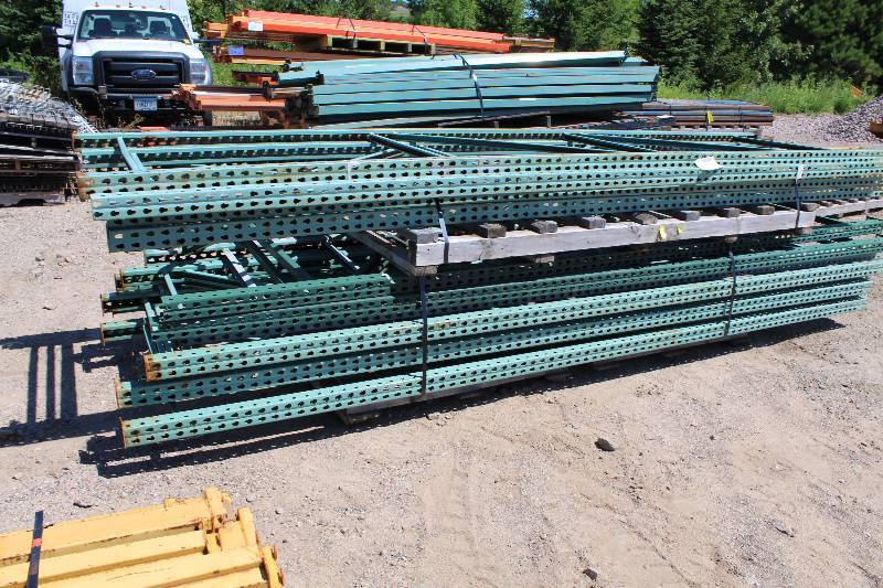 lot 212 image: Lot of (10) Pallet Racking - Uprights
