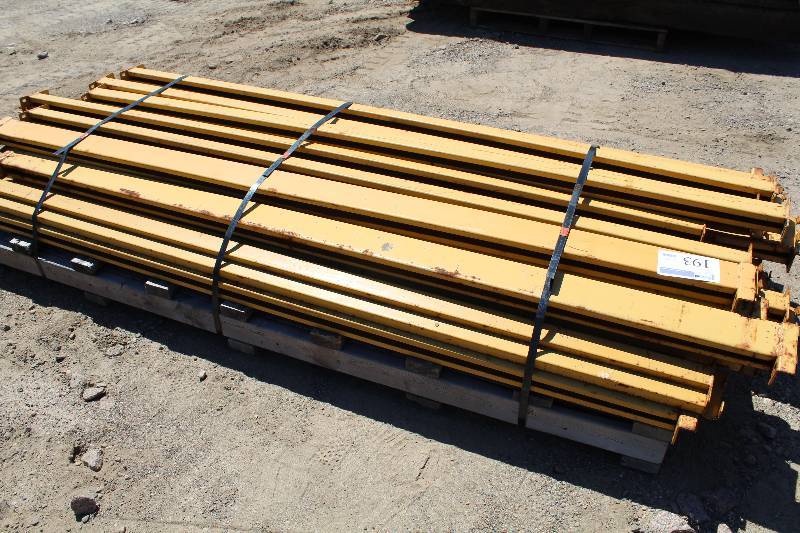 lot 193 image: Lot of (25) Pallet Racking - Beams
