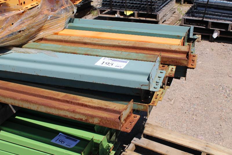 lot 195 image: Lot of (15) Pallet Racking - Beams