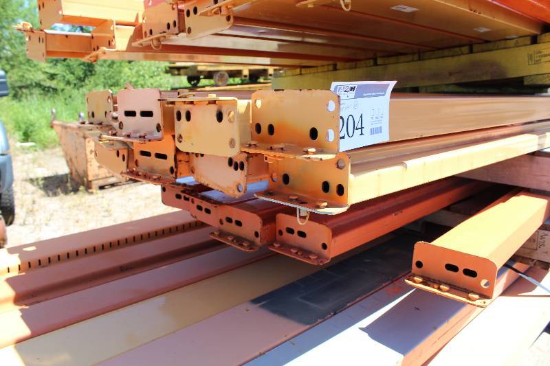lot 204 image: Lot of (10) Pallet Racking - Beams