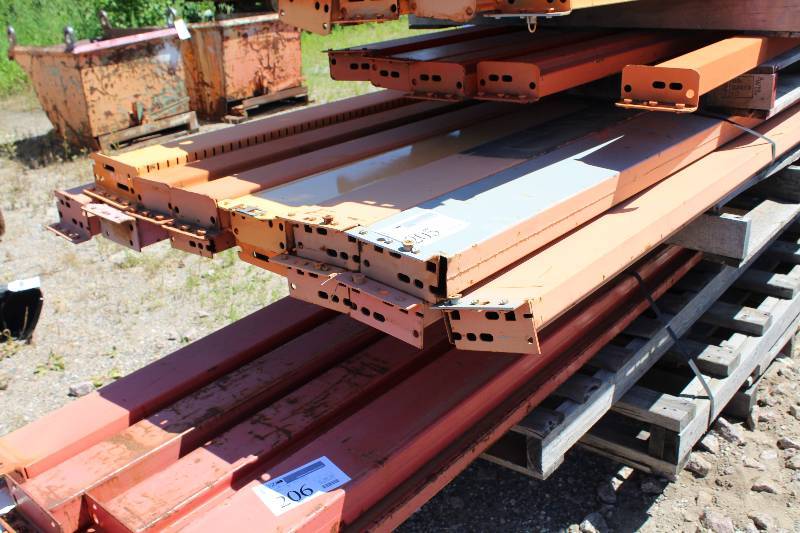 lot 205 image: Lot of (10) Pallet Racking - Beams