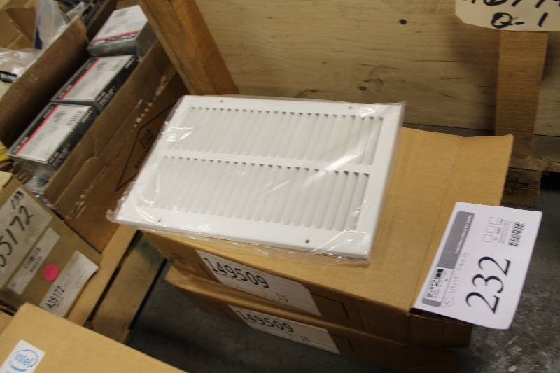 lot 232 image: Lot of (15) Grill Air Return Vent Covers