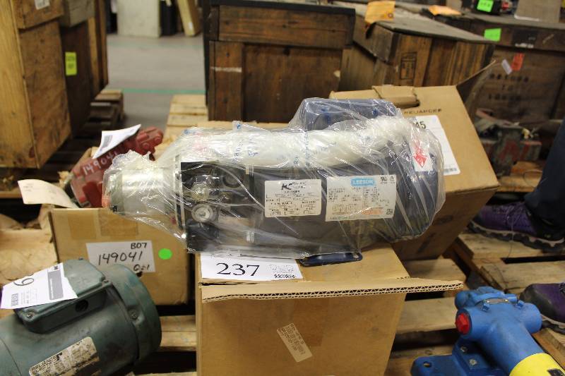 lot 237 image: Leeson Electric Motor