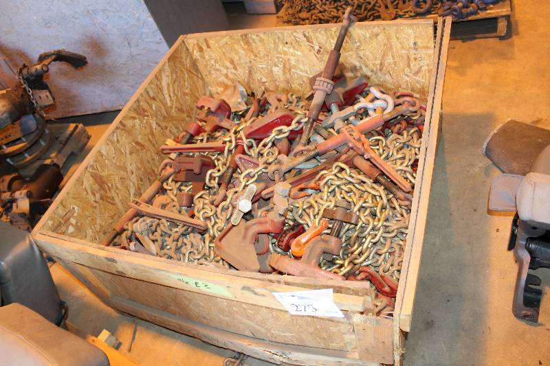 lot 275 image: Chains, Pulley Assemblies