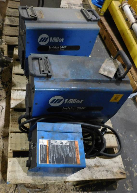 lot 22 image: Misc. Lot of Miller Welders & Parts