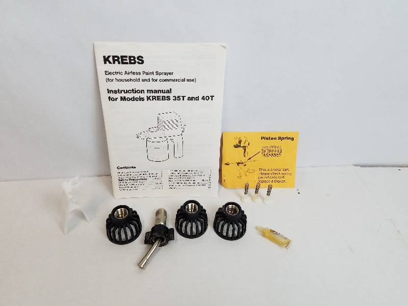 KREBS Spray kit 300 with 35T Electric Airless Paint Sprayer Bygland