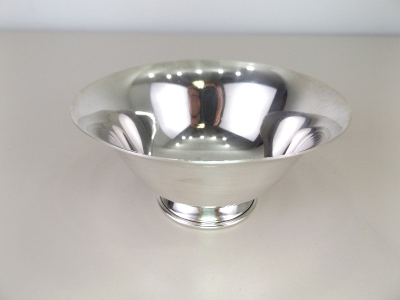 B &amp M Sterling Silver Footed Finger Bowl