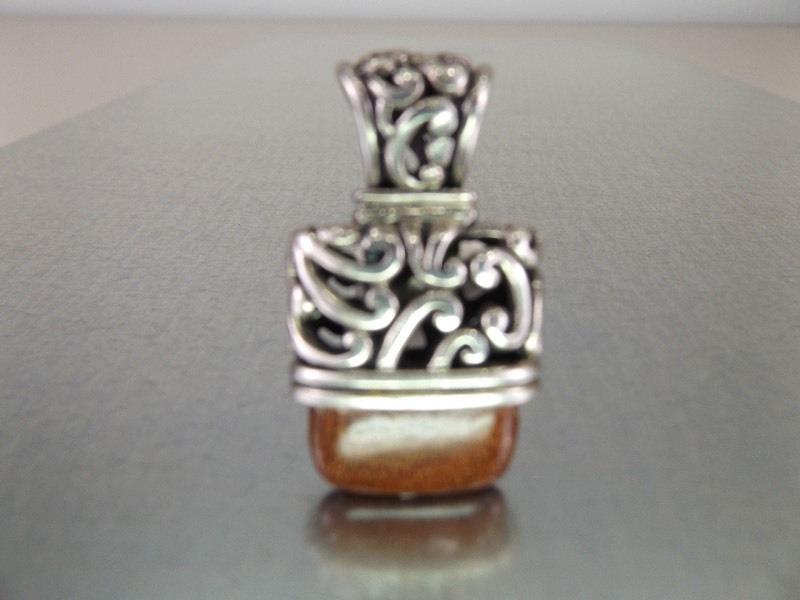 Sterling Silver Celtic Bone Pendant