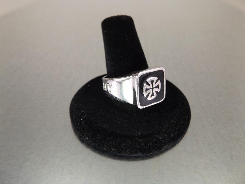 Sterling Silver Mens Size 10.5 Celtic Cross INDEPENDENT Ring