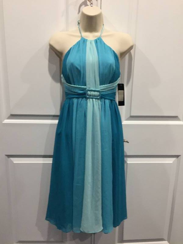 lot 575 image: NWT ABS Essentials Chiffon Dress Sz 0