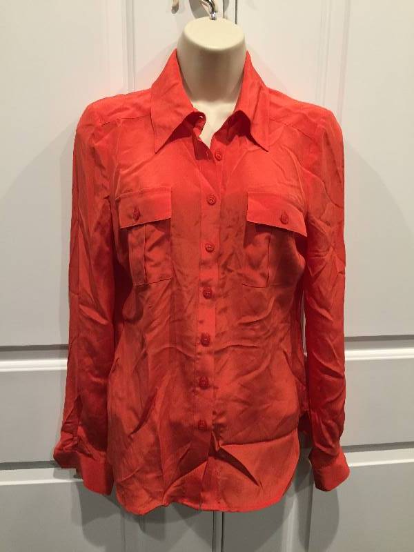 lot 581 image: NWT GUESS by Marciano Coral Shirt Sz S