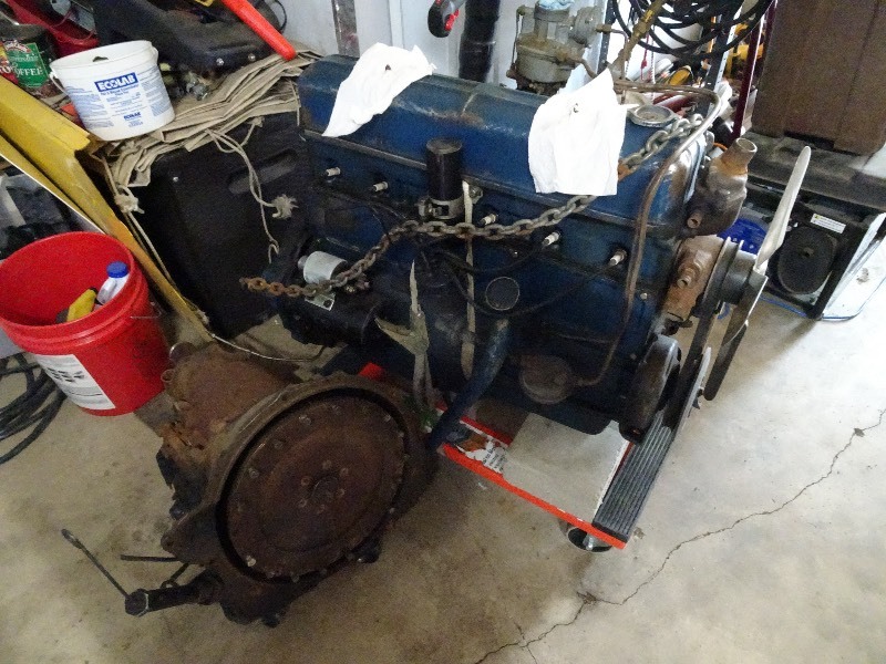 235  engine  from  a  1952  Chevrolet  Belair