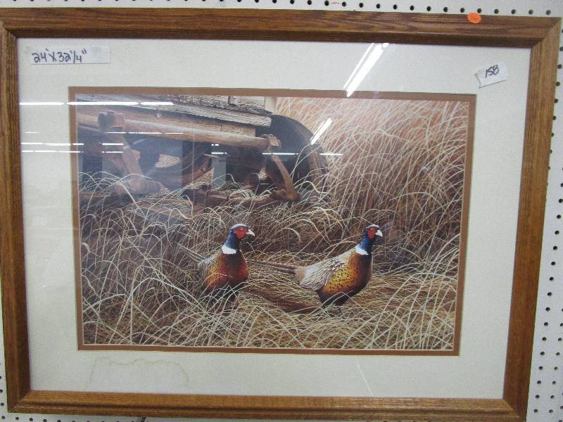 lot 36 image: Pheasant Print