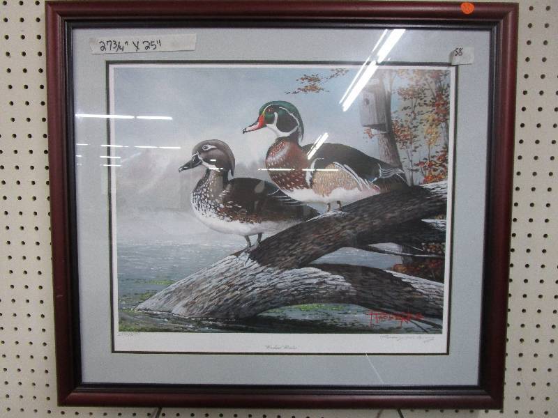 lot 37 image: Woodland Woodies Print Numbered and Signed