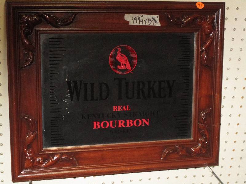 lot 47 image: Wild Turkey Mirror