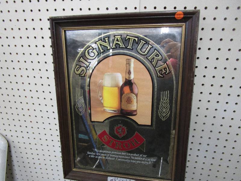 lot 59 image: Signature Stroh Mirror