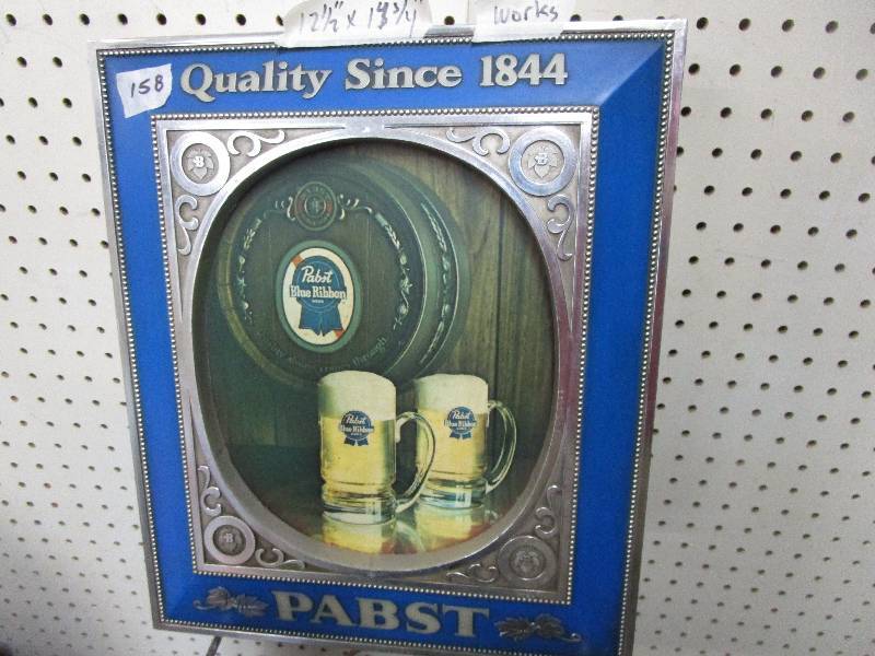lot 64 image: Pabst Blue Ribbon Light