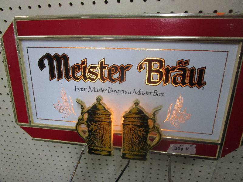 lot 73 image: Meister Brau Light Works