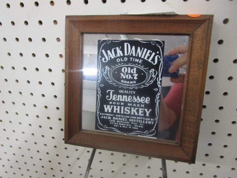lot 81 image: Jack Daniels Mirror