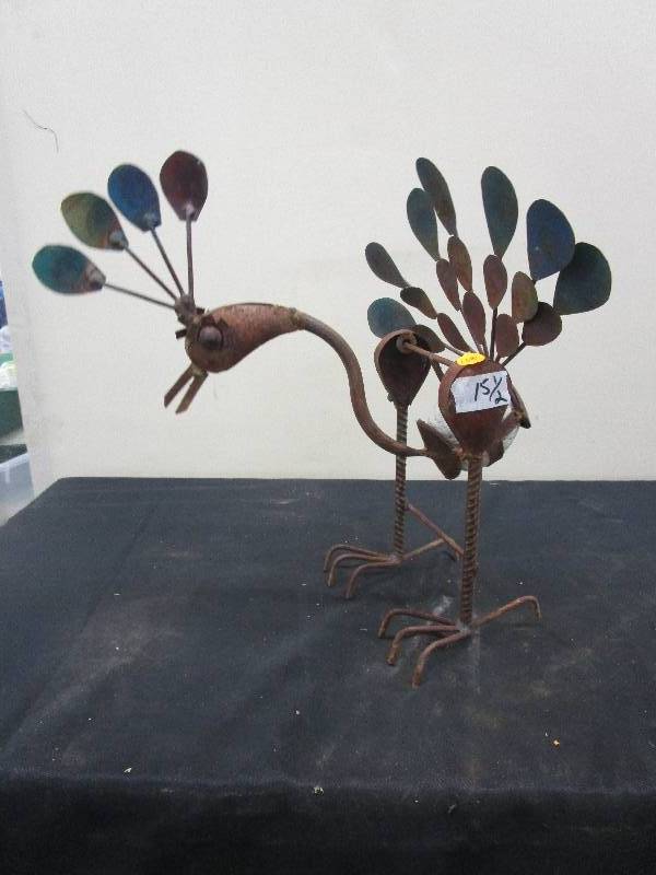 lot 168 image: Peacock for your garden