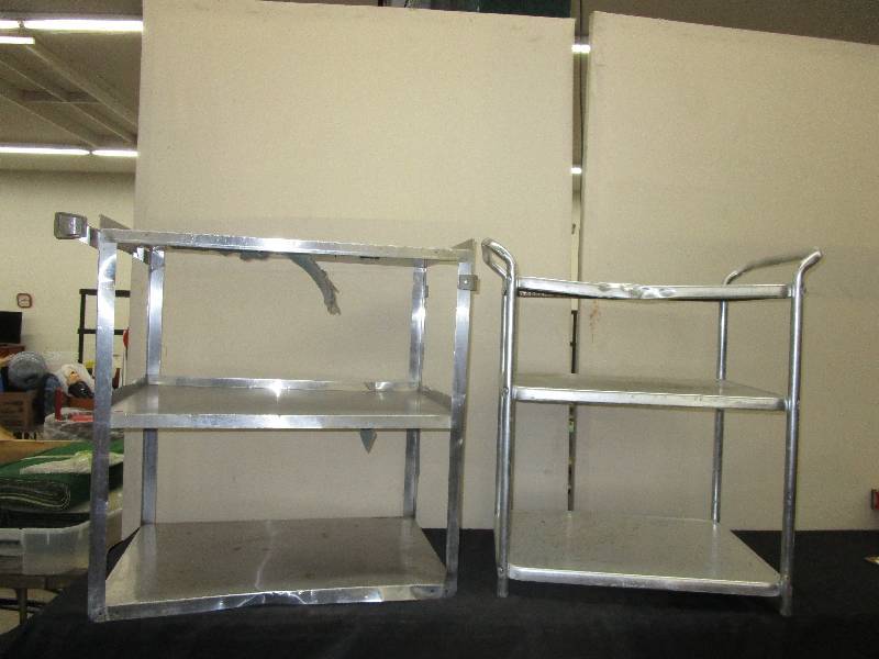 lot 169 image: 2 Metal carts