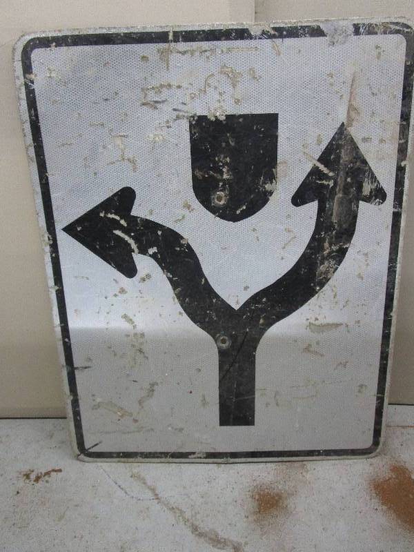 lot 178 image: Metal Sign