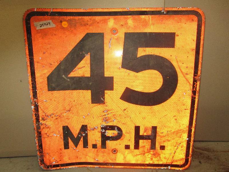 lot 184 image: Metal Sign