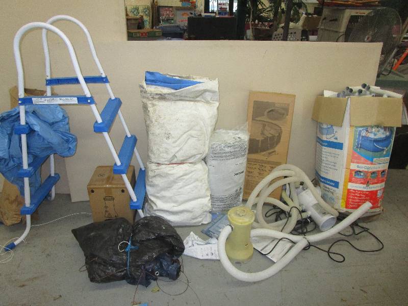 lot 213 image: Lots of Pool Items (Some Unopened)