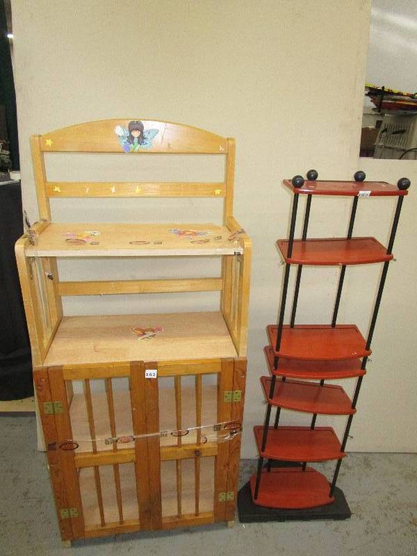 lot 218 image: 2 wood Shelves