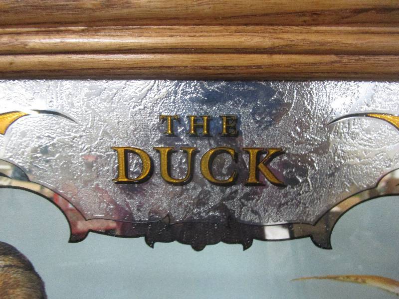 lot 252 image: Old Millwakee Duck Mirror WildLife #7 Series by Doughtry